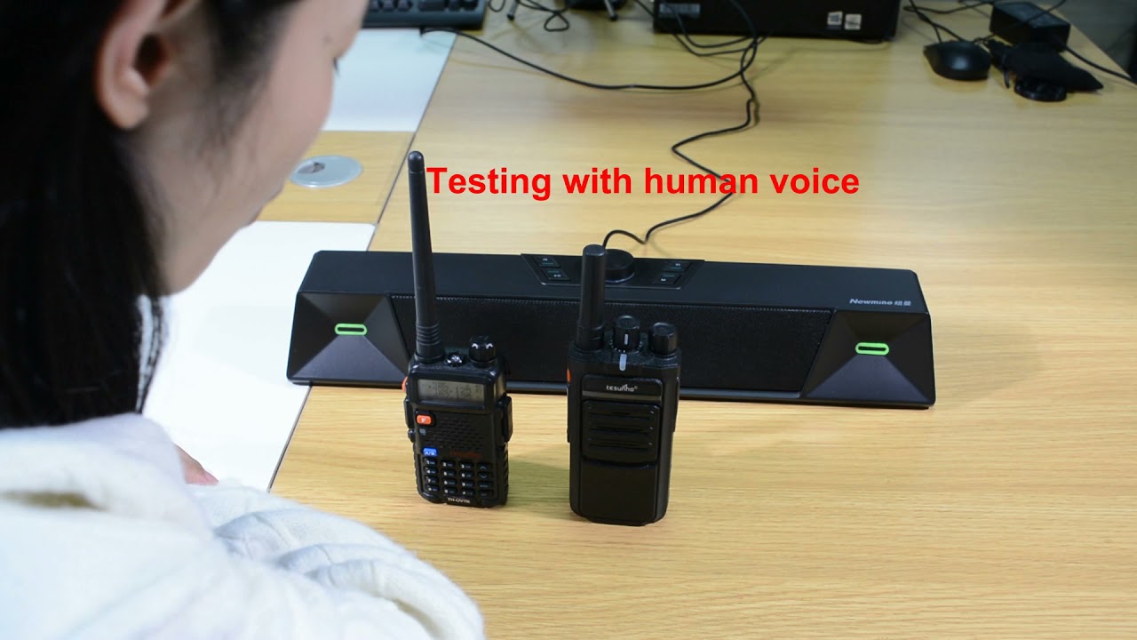 TH-510 IP Radio AI VOX vs TH-UV7R Walkie Talkie VOX