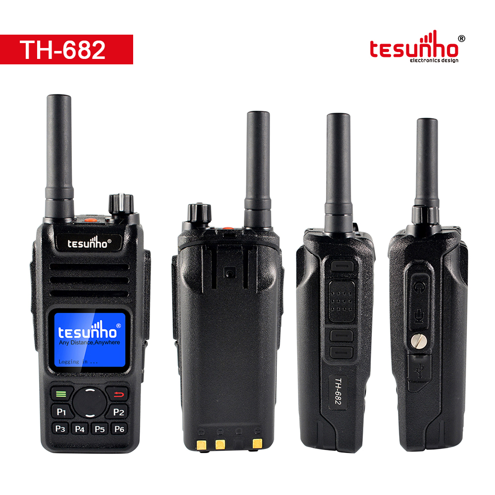 Professional Vhf/uhf Walkie Talkie 20km Range WCDMA 3G Two Way Radio TH-682 