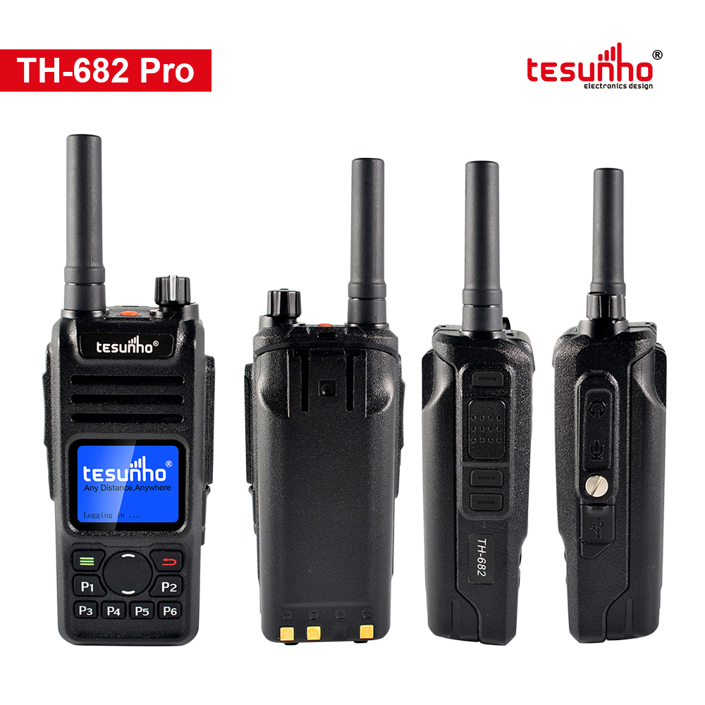 WiFi/4G/LTE Portable PoC Radio with Indoor Positioning Tesunho TH-682 Pro